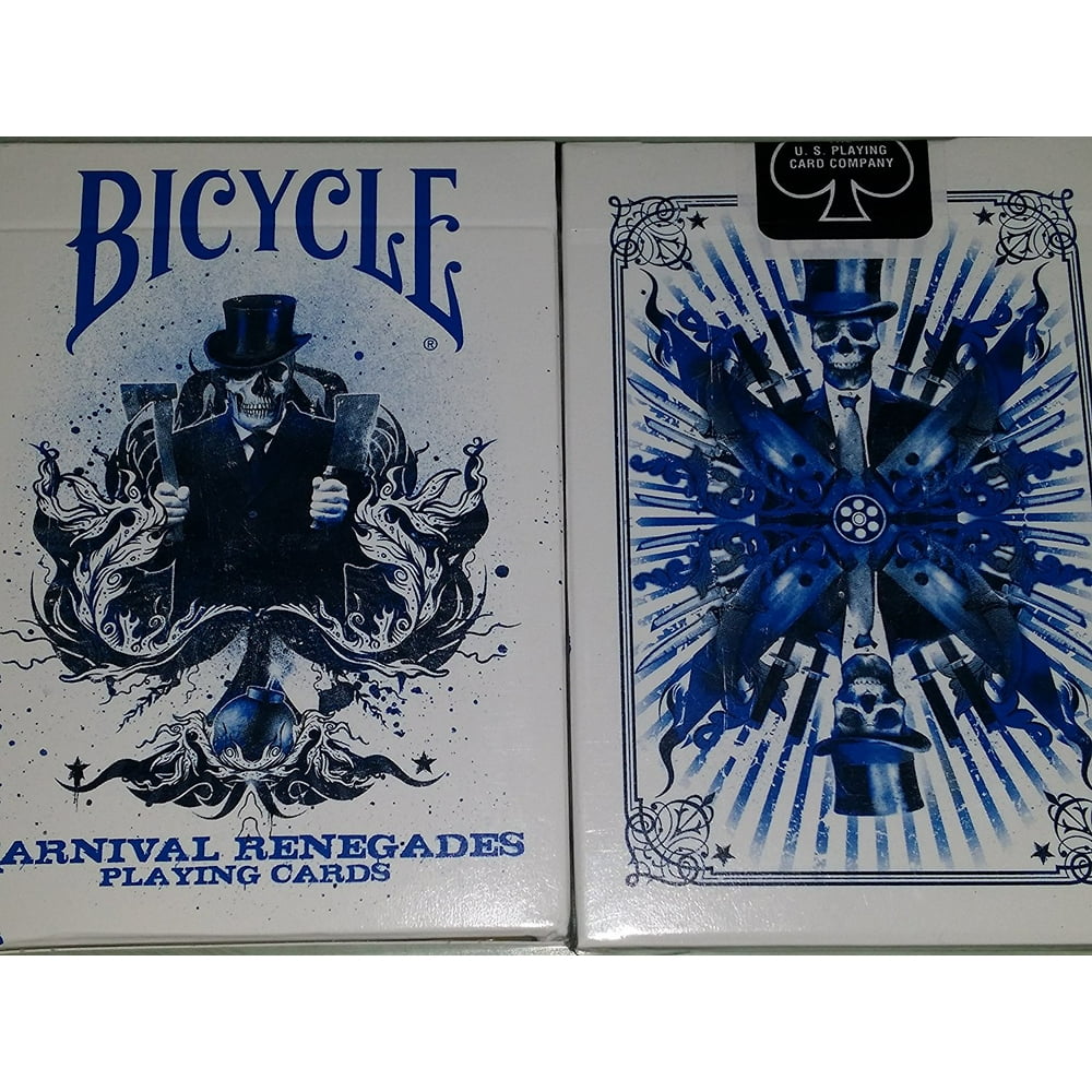 Blue Karnival Renegades Bicycle Playing Cards Walmart