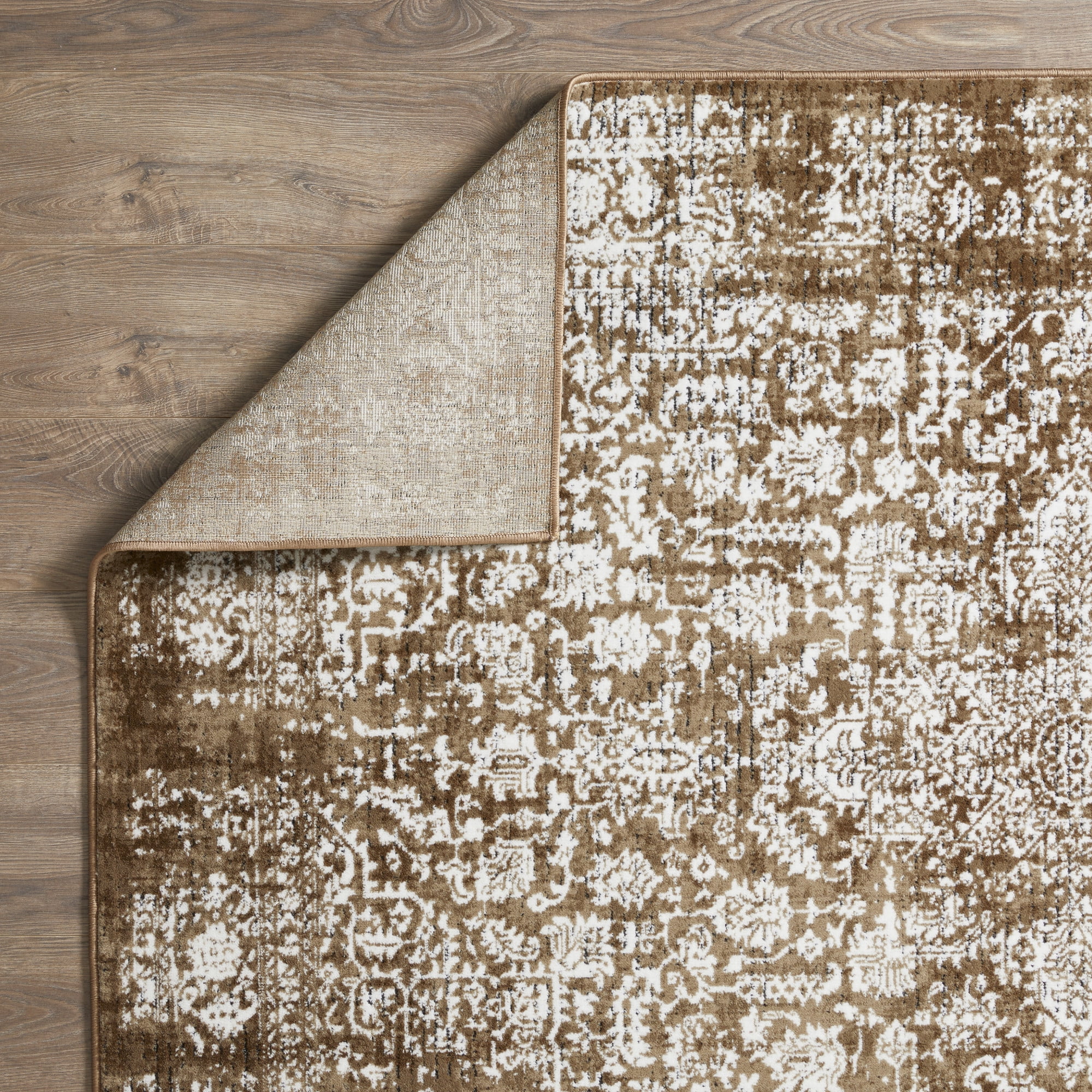 Loomaknoti Aysal Athna 6' x 9' Beige Oriental Polypropylen Indoor Area Rug