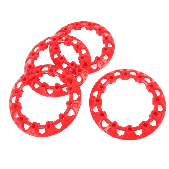 Embellecedor de Rueda de Atv de 8 Pulgadas, Decretacia de Protecció de Cubo, Cubierta de Llanta de Rueda, Decoración de Tapacubos de Plástico Universal Para Go Kart, 4 UDS.