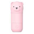 thumbnail image 2 of Portable Mist Fan, 3 in 1 Handheld Fan, Portable Mini Fan with Rechargeable Battery and 3 Adjustable Speeds [3-5-10 Hours Working], Foldable Fan for Traveling (Pink), 2 of 5