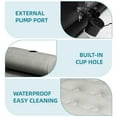 thumbnail image 4 of Uforic Queen Size Air Mattress with Built-in Air Pump, Black Bed Skirt and Gray Top Including Repair Kit and Storage Bag, Supports Inflation/Deflation, 4 of 7