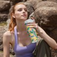 thumbnail image 6 of Modern 30oz Handheld Travel Tumbler with Handle – Double Wall Stainless Steel Insulated Cup, Flip Straw Lid, Leak-Proof & BPA-Free for Hot and Cold Drinks – Durable Coffee & Juice Mug White, 6 of 7