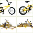 thumbnail image 3 of Mini Kit de Jouet de Bicyclette pour Doigts avec Scène, Mini Jouet de Vélo Trottinette Planche à Roulettes à Mouvement du Bout des Doigts, Cadeaux de Fête, Roues de Rechange et Outils pour Enfants, 3 of 8