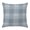 Blue, Powder Blue, Sky Blue, White, variant on Throw Pillow Covers 16x16 Inch, Blue Sky Buffalo Plaid Decorative Pillow Cases for Couch Sofa Bed, Farmhouse Geometric Modern Cotton Linen Square Home Decor Pillowcases with Hidden Zipper