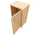 thumbnail image 3 of Natural Bamboo Storage Cabinet, Freestanding Bathroom & Kitchen Organizer 16.54"W X 12.99"D X 29.53"H Five, 3 of 5