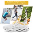 thumbnail image 5 of Mens Sport Running Walking Shoes Lightweight Breathable Fashion Sneakers Trail Athletic Shoes, 5 of 7