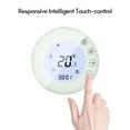 thumbnail image 6 of Programmable Smart Digital Thermostat Room Temperature Controller with Round Backlight LCD Touchscreen for Home School Office Hotel, 6 of 8
