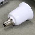 thumbnail image 3 of Convertidor de Casquillo de Bombilla de Lámpara de 50 Piezas Fácil Instalación Instalación Cómoda, Sencilla y Sin Complicaciones Adaptador E14 una E27, 3 of 5