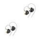 thumbnail image 4 of Matsuzay Auricular con cable Auriculares deportivos Accesorios para juegos Regalo dulce Suministros de gimnasio Negro/Con micrófono 2Conjunto, 4 of 6