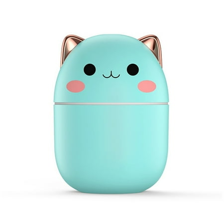 

Tmosphere Air Humidifier Continuous/Intermittent Indoor Aroma Diffuser with Night Light Button Control Mist Maker Home Office Decor Green