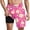 N0-Pink, variant on Workout Shorts Men with Liner Drawstring Bottoms Oversized Shorts Floral Vacation Clothes with Pockets M