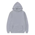 thumbnail image 5 of LUOGENLI Hoodies Girls Sweatshirt Girl You Hooded Casual Loose Letter Print Hoodie Cute Sweatshirts for Girls 10-12 St. Patrick's Day Hoodies for Girls 14-16 Baggy Light Gray 3-4 Years, 5 of 7