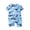 00&Sky Blue93, variant on Lullu Newborn Boy Swimsuit Short Sleeve Rash Guard One-Piece Bathing Suit with UPF50