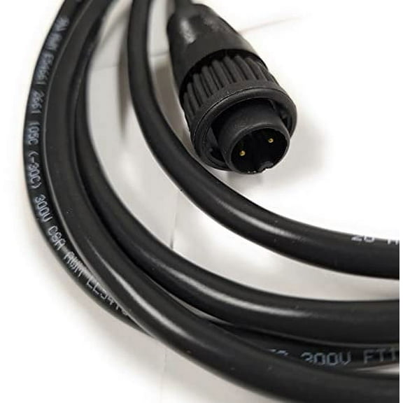 Switchcraft Cable 2 Conductor Weatherproof CA62802P07990 6FT Male PINS