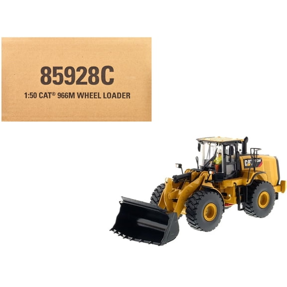 CAT Caterpillar 966M Wheel Loader with Operator "Core Classics Series" 1/50 Diecast Model by Diecast Masters