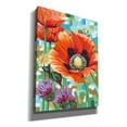 thumbnail image 2 of Epic Graffiti 'Vivid Poppies II' by Carolee Vitaletti, Canvas Wall Art, 12"x16", 2 of 3