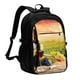 thumbnail image 1 of Fotbe Red Wine Glasses Mochila con Estampado y Puerto USB para Hombre y Mujer, Mochila Antirrobo, Mochila de Viaje, Mochila Escolar, Mochila Universitaria, 1 of 7