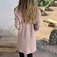 thumbnail image 4 of XFLWAM Women's Open Front Knit Coats Lightweight Cardigan Casual Long Sleeve Jacket Coat Fall Outerwear with Pockets Khaki XL, 4 of 8
