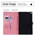 thumbnail image 2 of Dteck Flower Patterned Case For Amazon Kindle Fire HD10 2017/2018/2019 Released (10.1-inch),Magnetic Leather Card Holder Wallet Folio Kickstand Protective Cover,Pink, 2 of 6