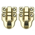 thumbnail image 1 of 2 Pcs Jewelry Chest Cabinet Suitcase Case Trunk Toggle Hasp Latch Clasp Clip, 1 of 9