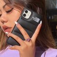 thumbnail image 2 of SECOWEL Black Puffer Case, Soft Touch Case Puffer Jacket Material 3D Protective Shockproof Cover（for iPhone 14）, 2 of 5
