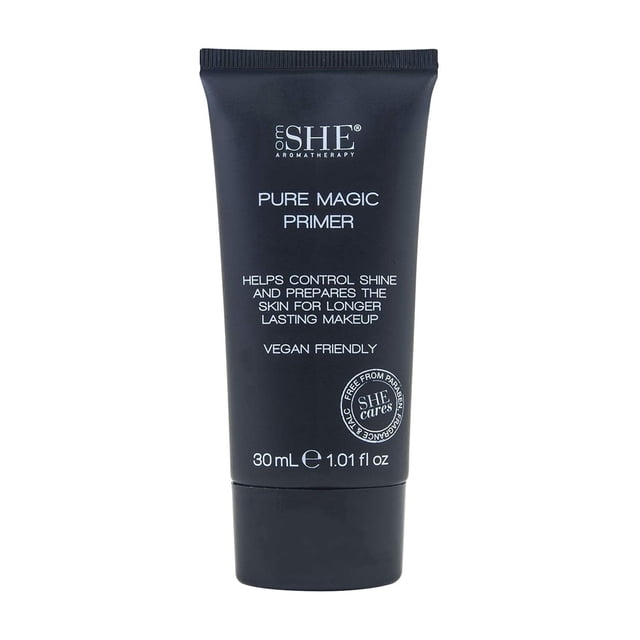 Primer OM SHE Aromaterapia Pure Magic con vitamina E 30 ml