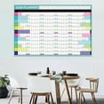 thumbnail image 7 of 2026 Large Wall Calendar | Yearly Planner With Stickers | Thick Paper Prevents Bleed | At-a-Glance Organizer | Daily Layout | 74.2x52.5cm | 1 Pack | Home Office, 7 of 7