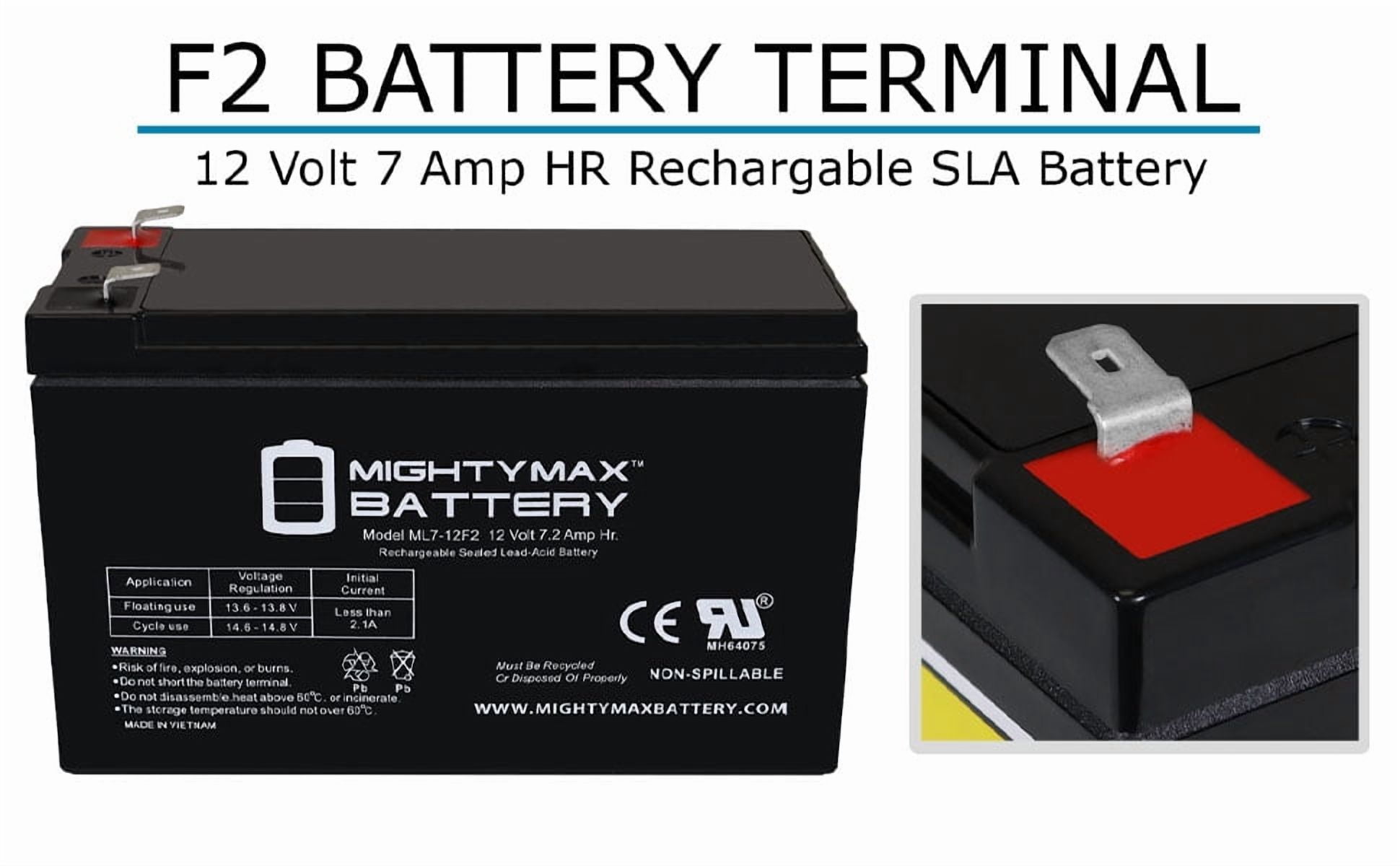 12V 7Ah F2 Battery for Champion 3500/4000 Generator - Warehouse - Walmart  Business Supplies