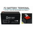 thumbnail image 4 of 12V 7Ah F2 Replacement Battery for SLA1275, 4 of 6