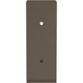 thumbnail image 5 of Ekena Millwork 2"W x 6"D x 5 1/2"H Steel Hanging Shelf Bracket, Hammered Brown, 5 of 10