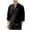 Black, variant on asjyhkr Long Sleeve for Men Button down Stand Collar Lightweight Casual Hiking Outdoor Vacation Shirts