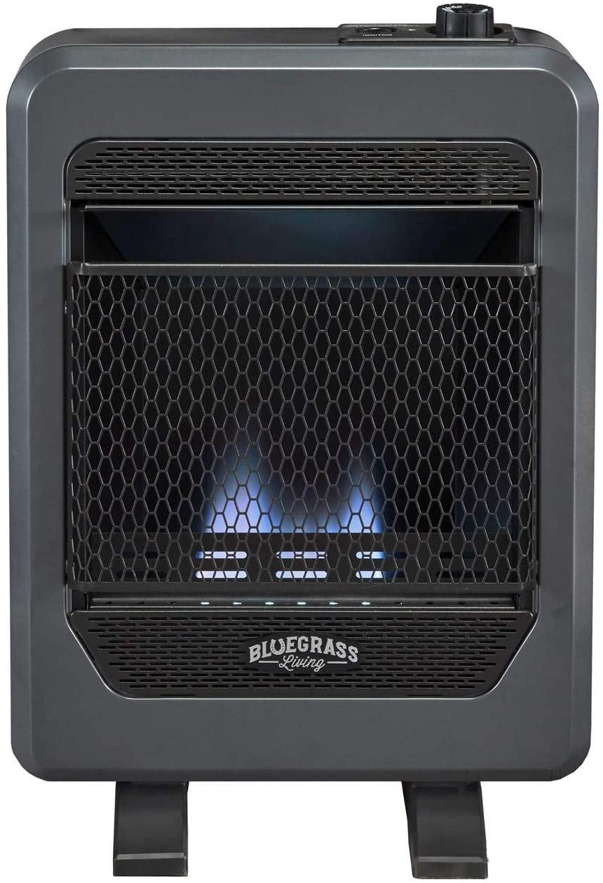 bluegrass living fire pit table on Bluegrass Living Natural Gas Vent Free Blue Flame Gas Space Heater With Base Feet 10 000 Btu T Stat Control Model B10tnb B Walmart Com Walmart Com