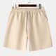 thumbnail image 1 of pstuiky Pantalones cortos para hombre, Pantalones cortos deportivos informales de verano para hombre, con bolsillos y cordón, de cintura media Pantalones cortos para correr para hombre, 1 of 5
