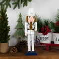 thumbnail image 2 of Northlight 15" White and Blue Navy Sailor Wooden Christmas Nutcracker, 2 of 4
