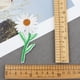 thumbnail image 4 of 39 Piezas Parches Termoadhesivos Bordados con Mariposas y Flores de Margarita, Parches para Coser, Parches para Coser y Planchar, Apliques de Insignia, Parche de Reparación Adhesivo para Jeans, Chaque, 4 of 5
