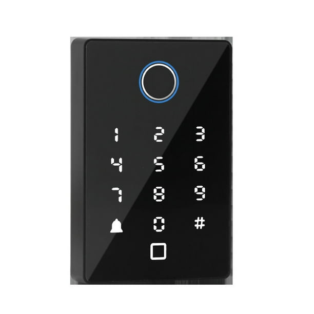 lulshou Biometric Fingerprint Door Lock,Password Card Reader Smart