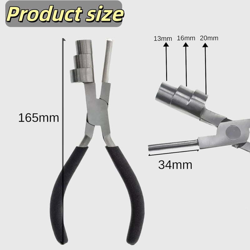 1set x wire wrapping tools for jewelry making-As Shown
