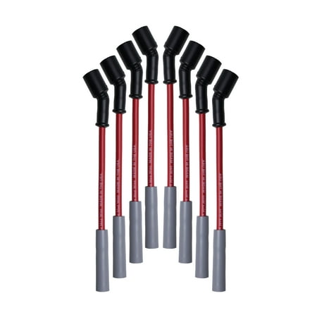Plug Wire Set Straight Boots - HINSON Spark Plug Wires Red GM Gen V LT 10.5