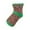 C, variant on SHURUIMA Rib Plush Squeaky Sock Dog Chew Toy, Embroidered Cartoon Pet Bite Toy, 2.7 X 5.1 Inch Four Color Small Medium Dog Play Accessory, 1 Count