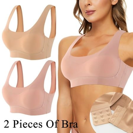 

4-pack 2 Pieces Women s Bra Compression High Support Bra For Women s Every Day Wear Exercise And Offers Back Support white sports bras for women