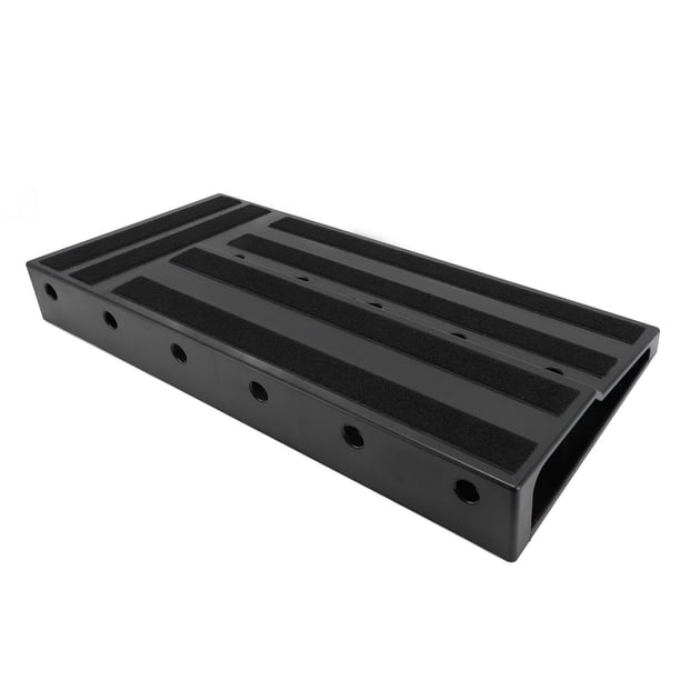 Tablero De Pedal De Guitarra, ABS Fácil De Instalar Tablero De Efectos De Guitarra Pequeños Agujeros Redondos Para El Hogar