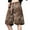 Coffee, variant on Men's Shorts Cargo Camo for Summer Season Solid Color Workwear Shorts Outdoor Casual Multi Pocket Five Quarter Pants
