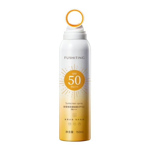 Spray Protector Solar Anti-UV Resistente al Agua MeiMei