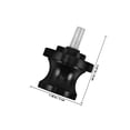 thumbnail image 2 of OUNONA 1 Pair Motorcycle Screws Aluminum Alloy Metal Rear Frame Sliders 6mm, 2 of 8