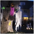 thumbnail image 2 of Cateissary Muñeca trepadora de árbol de Halloween de tela, reemplazo Adorable portátil, jardín, parque, Patio, camino, Festival, decoración Kits de decoración para fiestas Naranja, 2 of 6