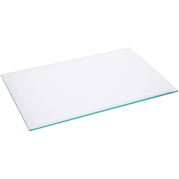 Plymor 6" x 9" Rectangle, 5mm Thick Beveled Clear Glass