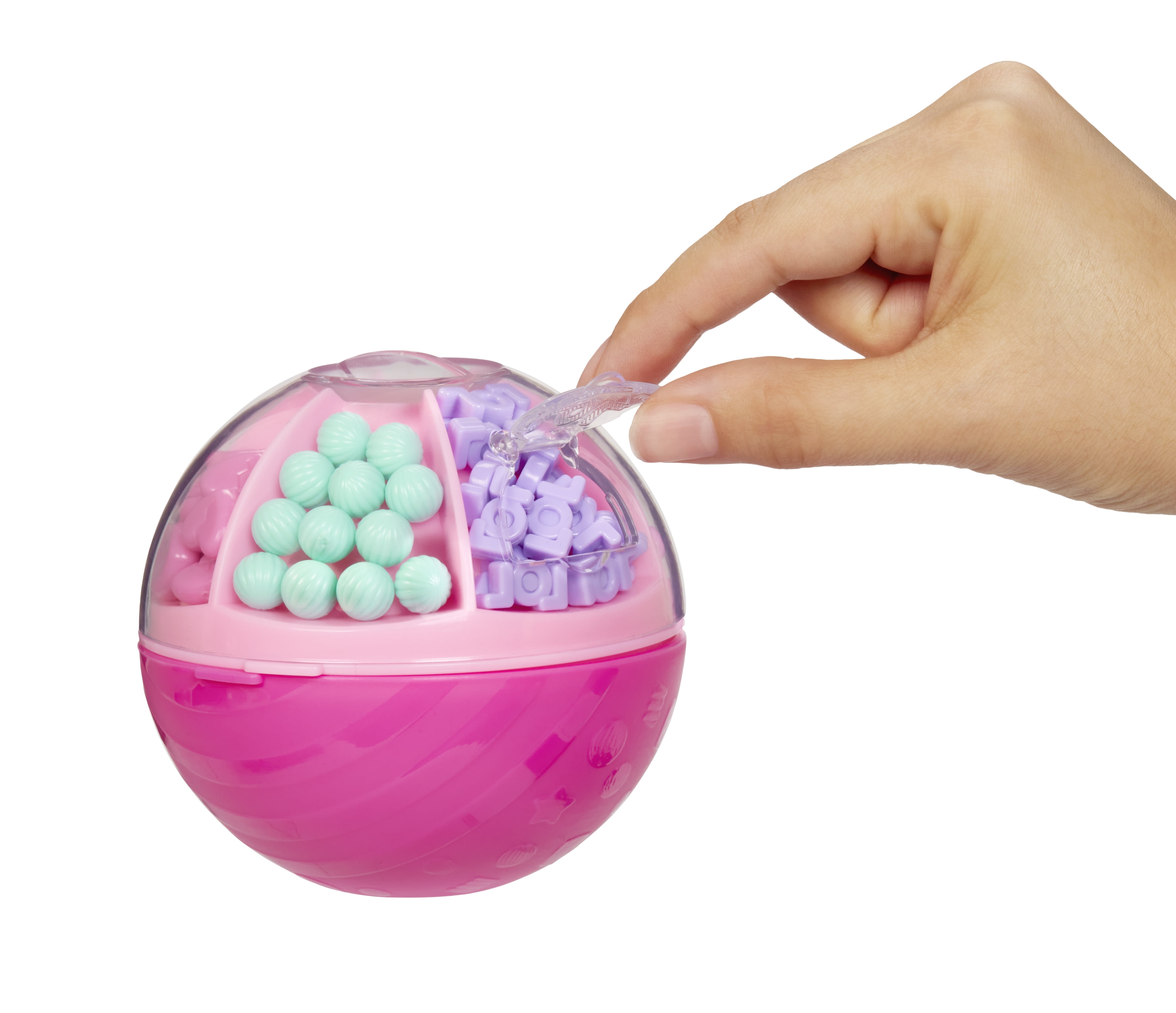 LOL Surprise Hair Beads Tots with 60+ Hair Beads, Collectible Doll, DIY Hairstyles, Hair Beads, Toy (图5)