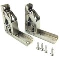 thumbnail image 5 of Puerta plegable de 90 grados/bisagra de estante soporte oculto marco de mesa piezas de muebles (2 piezas), 5 of 5