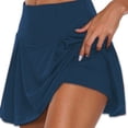 thumbnail image 2 of Falda de mujer con pantalones cortos, falda de mujer con pantalones cortos Falda deportiva de mujer con pantalones cortos Falda de tenis de mujer Rendimiento inigualable, 2 of 5