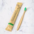 thumbnail image 1 of Cepillo de dientes de bambú natural para cepillo de dientes de protección ambiental degradable, 1 of 4